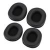 2 Pair Headphone Ear Pads Comfortable Protein Leather Replacement for ATH M50 ATH M50X ATH M40X ATH M30X ATH M20X