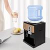 5 Gallon Ice Hot Cold Water Dispenser Table Top, Electric Hot and Cold Water Cooler Dispenser for Home Office Use 110V 550W