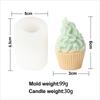 3D Cup Cake Ice Cream Cream Muffin Silicone Candle Mold DIY Muffin Birthday Gift Bedroom Diffused Stone Wedding Home Decoration