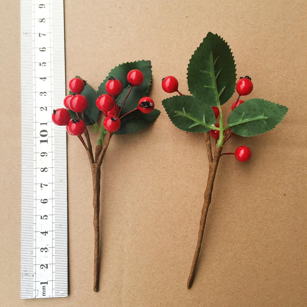 Искусственные фрукты, модный свадебный декор для жениха, имитация шелкового цветка, красные ягоды, свадебный декор