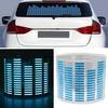 Music Rhythm Sound Audio Activated Sensor Car LED Flash Light Equalizer Blue