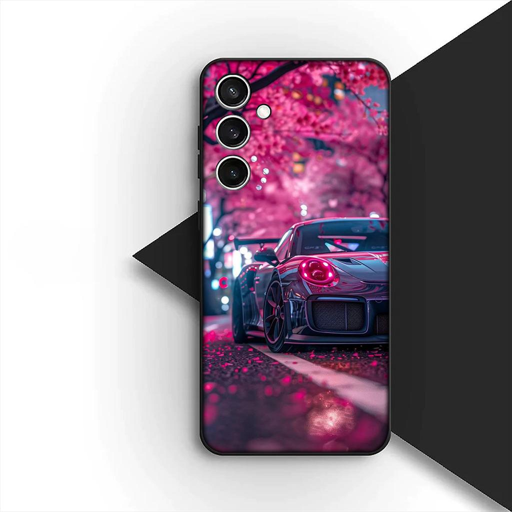 Суперкар Мультяшный Суперкар Задние фонари Чехол для телефона для Xiaomi Redmi Note 12 11 10 A3 Pro 10A 10C 12C Note12 5G 4G Защитная крышка