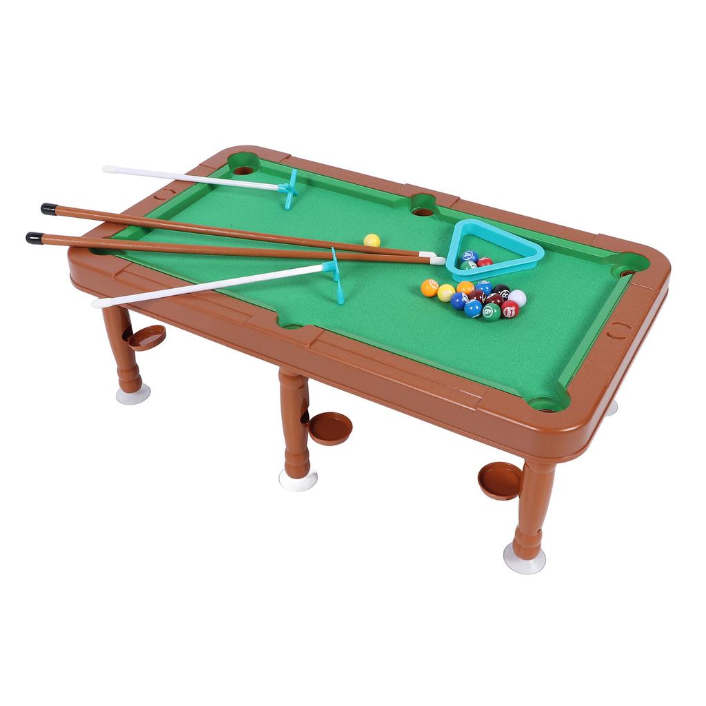 6 In 1 Combo Game Table Set Parent Child Interactive Football Basketball Billiards Hockey Bowling