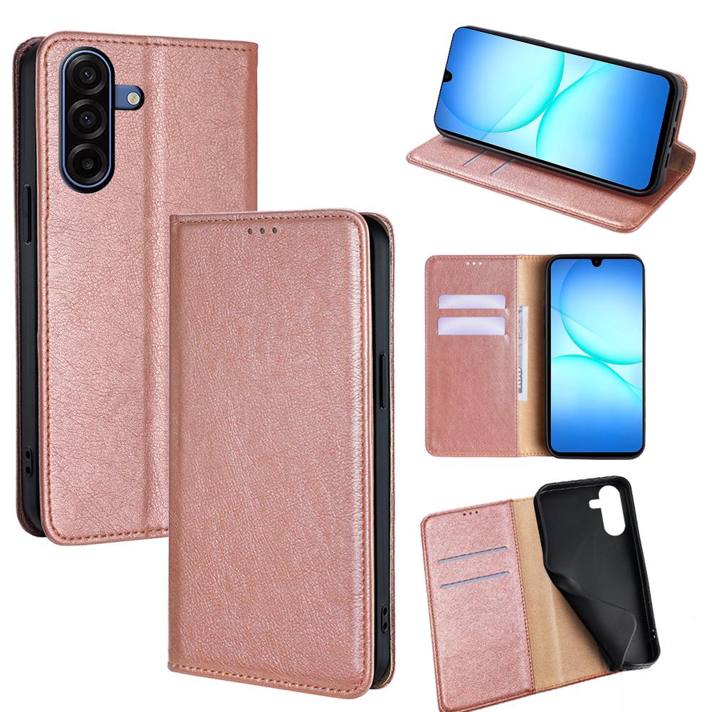 For Samsung Galaxy A17 5G Case Wallet PU Leather Magnetic Auto-Absorbed Phone Cover