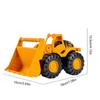 Yellow Car Toys Retro Classic Vehicle Engineering Models Cars Excavator Crane Dump Truck Forklift Kids Car Toys For Boys