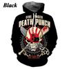 Men's And Women's Five Finger Death Punch Hoodies 3D Printing Casual Autumn Winter Sweatshirts Hip-hop Rock Hoodie