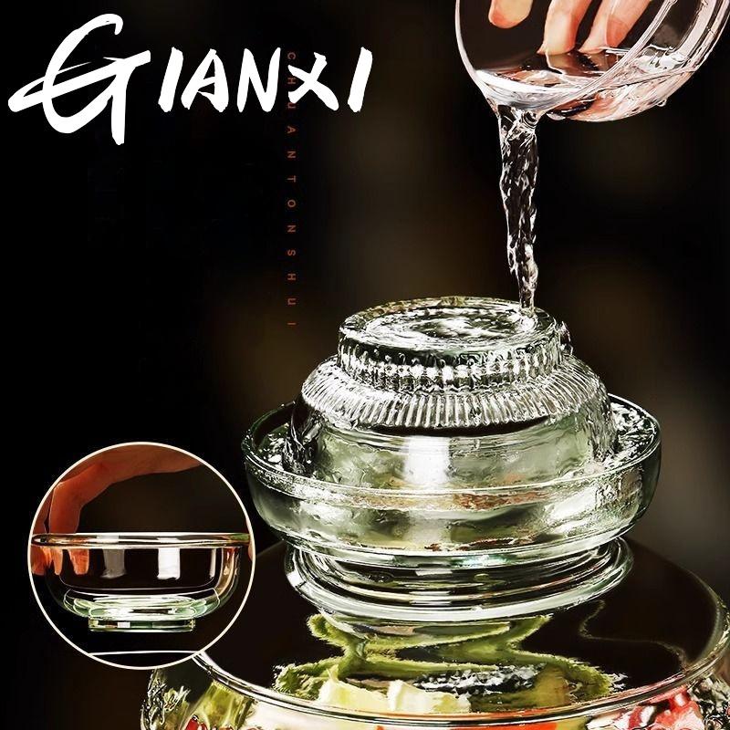 Pickle Jar Food Grade Extra-large Thickened Glass Jar Sealed Jar Pickle Jar Household Sugar Garlic Pickle Jar