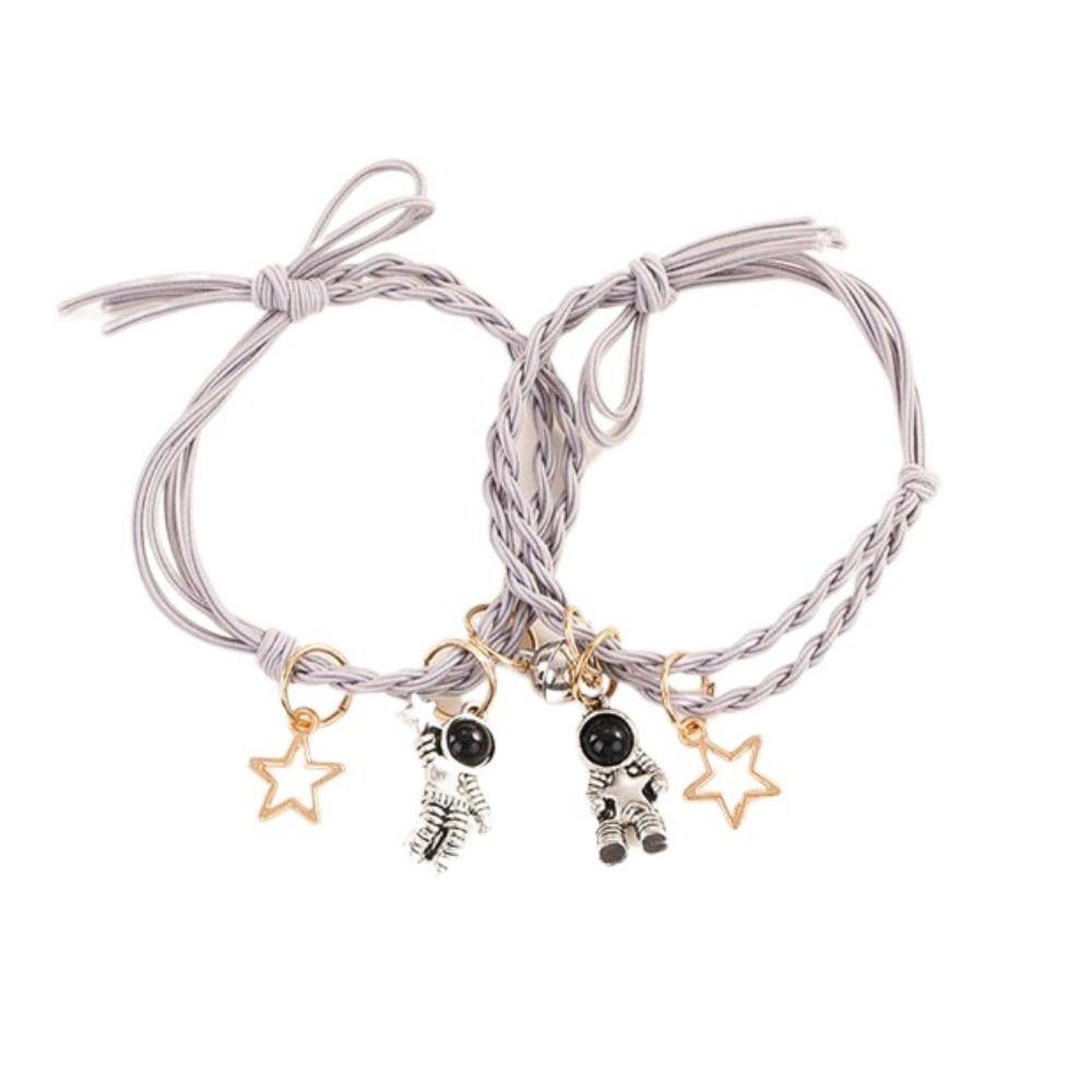 Магнитный браслет для притяжения астронавтов, браслет для пары, полые звезды, набор браслетов, подарок другу