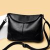 Bag Women's New Fashion Bag Simple Casual Large Capacity PU Shoulder Messenger Bag