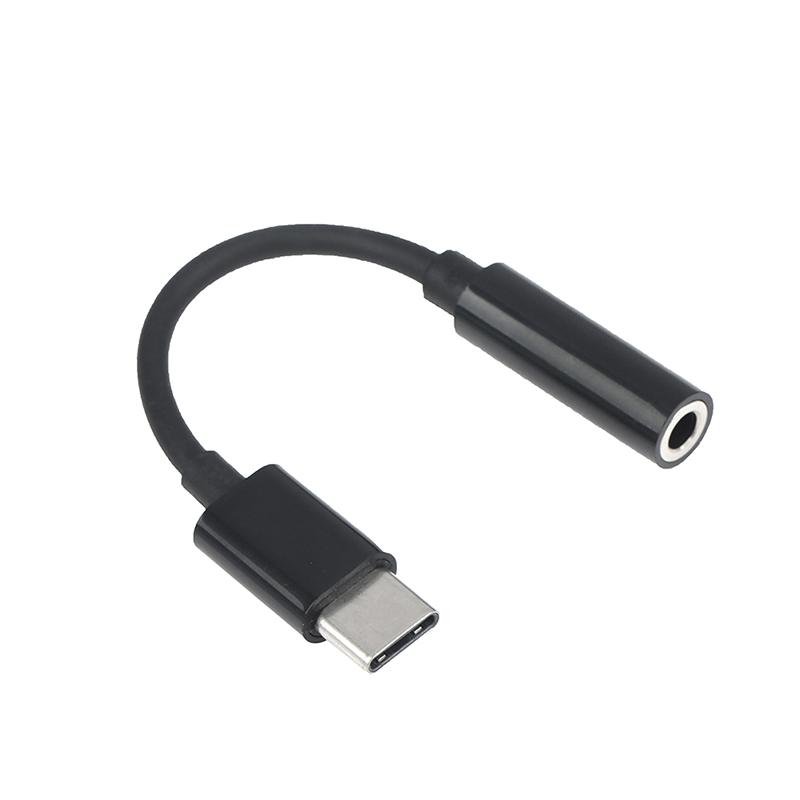 Адаптер для наушников с разъемом Aux от Type-C до 3,5 мм, аудиоразветвитель, конвертер для наушников