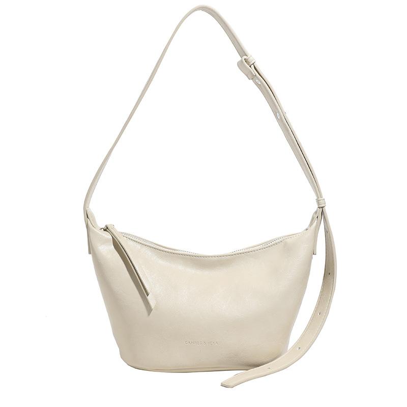 2025 Casual Large Capacity Underarm Bag New Lightweight Simple Crossbody Bag Fashionable Commuter Shoulder Tote Bag