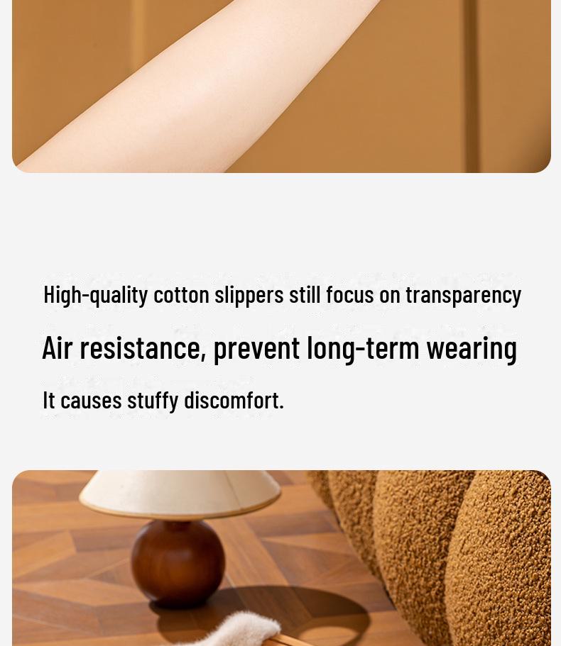 Женские и мужские плюшевые тапочки из хлопка: Теплая, бесшумная, нескользящая обувь на толстой подошве для ношения в помещении и на улице, идеально подходит для осени и зимы.