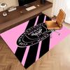 1pc Inter Miami CF Print Area Rug - Soft, Washable Non-Slip Indoor Mat, Living Room, Home Office Decorative Rug,Office Decorative