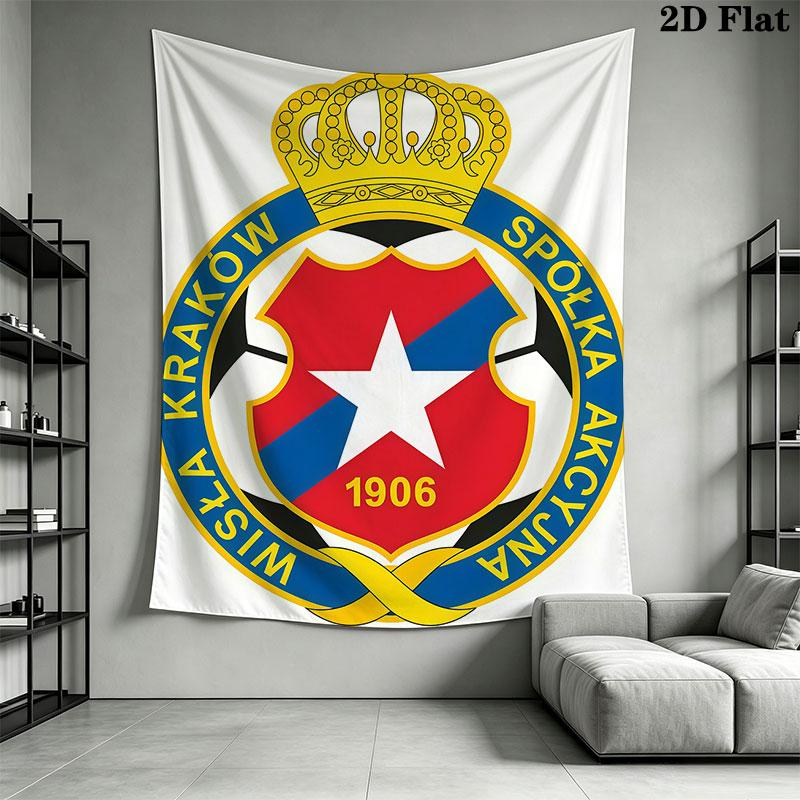 Wisła poster Wall Hanging Printed Fabric Blanket Decorative Tapestries for Bedroom Living Room Home Decor