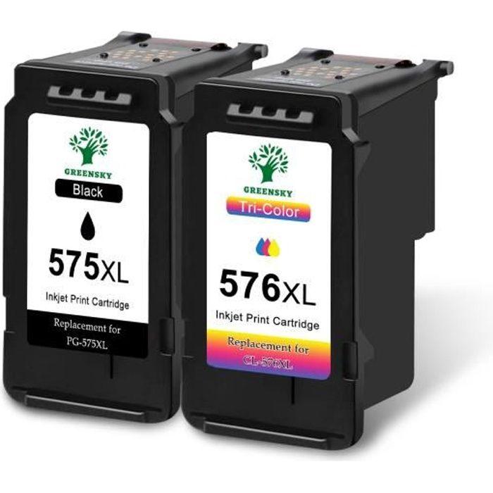 Совместимые картриджи GREENSKY PG-575XL CL-576XL для Canon PIXMA TS3550i TS3551i TR4751i