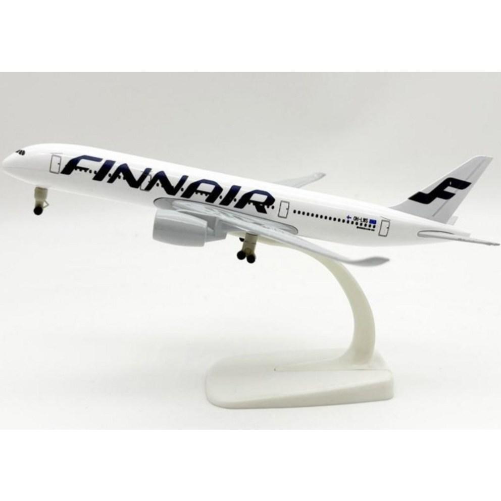 Премиальная литая модель самолета Finnair 20 см - Коллекционная (1:Масштаб 350)