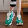 Кроссовки на платформе Forrest Gump женские 2025 новая осень на шнуровке универсальные повседневные спортивные немецкие тренировочные дофаминовые папины кроссовки кроссовки для бега