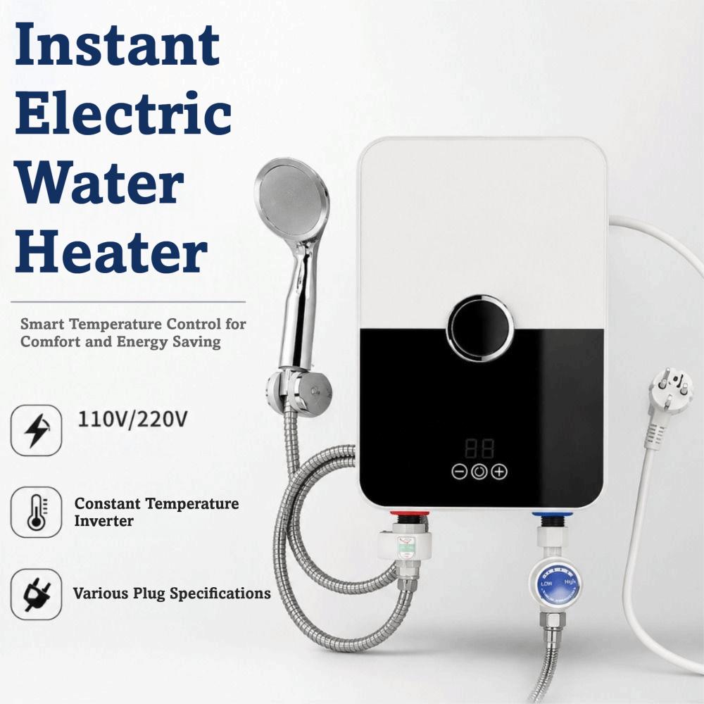 Under Sink Instant Electric Water Heater Fast Heating Mini Compact Water Heater Kitchen Tap