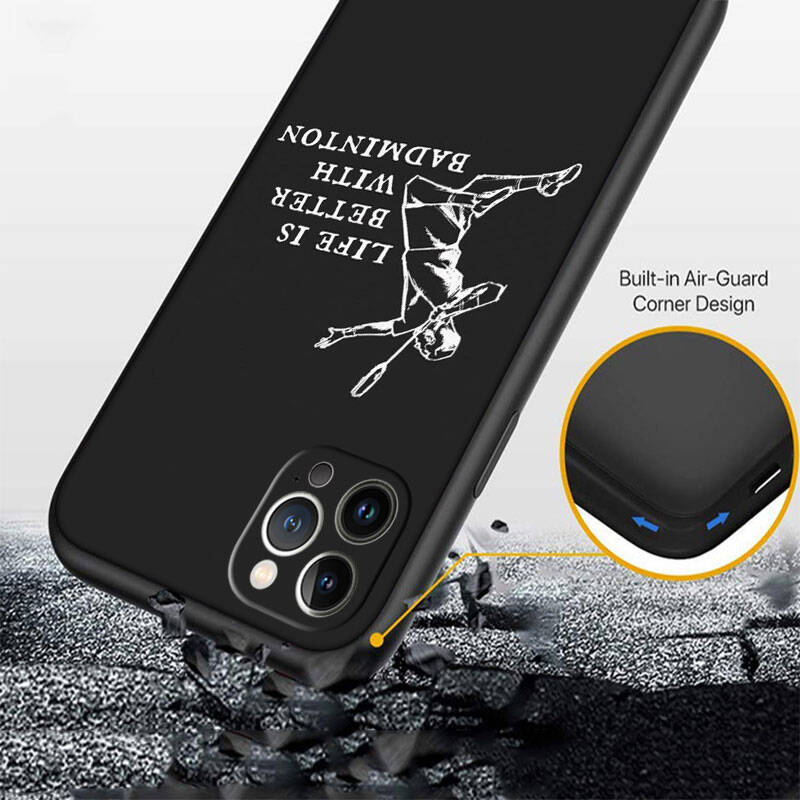 MH18 Спортивный чехол для телефона с рисунком бадминтона для Redmi Note 12 12S 12C 13 13C 13R 14 14S 14R 14C Pro Max Plus A3 A3X A4 A5 11A 13X