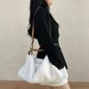 Yogodlns Women's Plush Crossbody Bag Single Shoulder Handbag Large Capacity Casual Autumn Winter Fur Hobo Bag Fashionable Underarm Bag