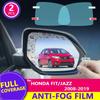 Для Honda Fit Jazz 2008-2018 (ГЕ6-ГЕ9,ГК5) Зеркало заднего вида HD-пленка, противотуманная непромокаемая наклейка на авто зеркало, автомобильные аксессуары