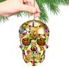 DIY Skull Pendant Horror Skeleton Car Ornaments Christmas Tree Drop Ornaments Automotive Interio