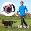 Выдвижной поводок для домашних животных с кнопкой тормоза, вытягивается до 10/16 футов, удобная конструкция, поводок для собак с удобной ручкой
