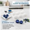 LMETJMA 6 Cavity Blueberry Silicone Mold 3D Silicone Baking Mold For Brownie Dessert Pastry Ice Cream Cake Decoration Mold