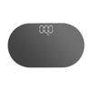 Mini Mirror Digital Body Weight Scale With Usb Charging For Dorm Room And Household Use