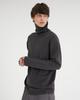 TENER Basic Turtleneck Knit Charcoal
