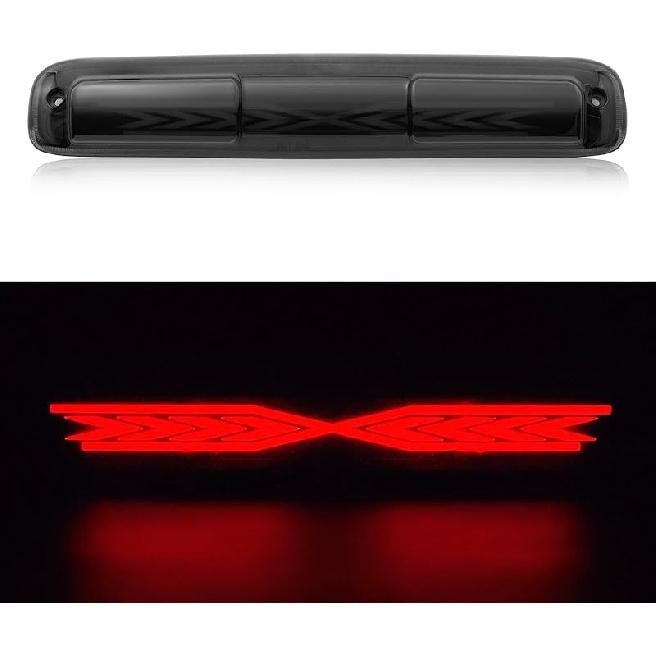 Third 3Rd Brake Light, X STYLE Sequential LED High Mount Stop Light For 1999-2006 Chevy Silverado/GMC Sierra 1500 2500 3500 HD, 2007 Silverado/Sierra