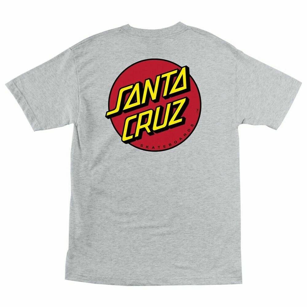 Футболка для скейтборда Santa Cruz CLASSIC DOT ATHLETIC HEATHER