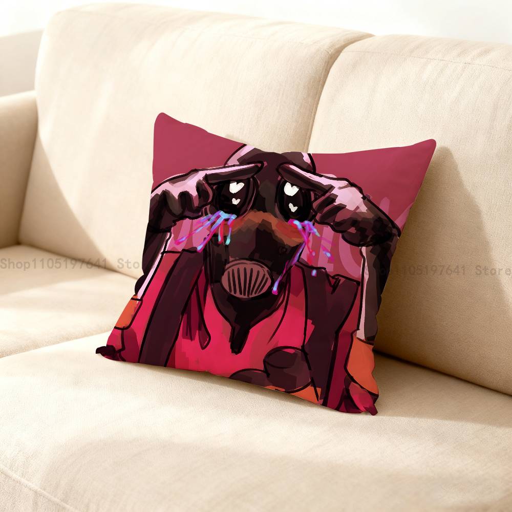 TTeam Fortress TF Pyro Pillow Case Cushion Cover Home Decor Birthday Gift Pillowcover