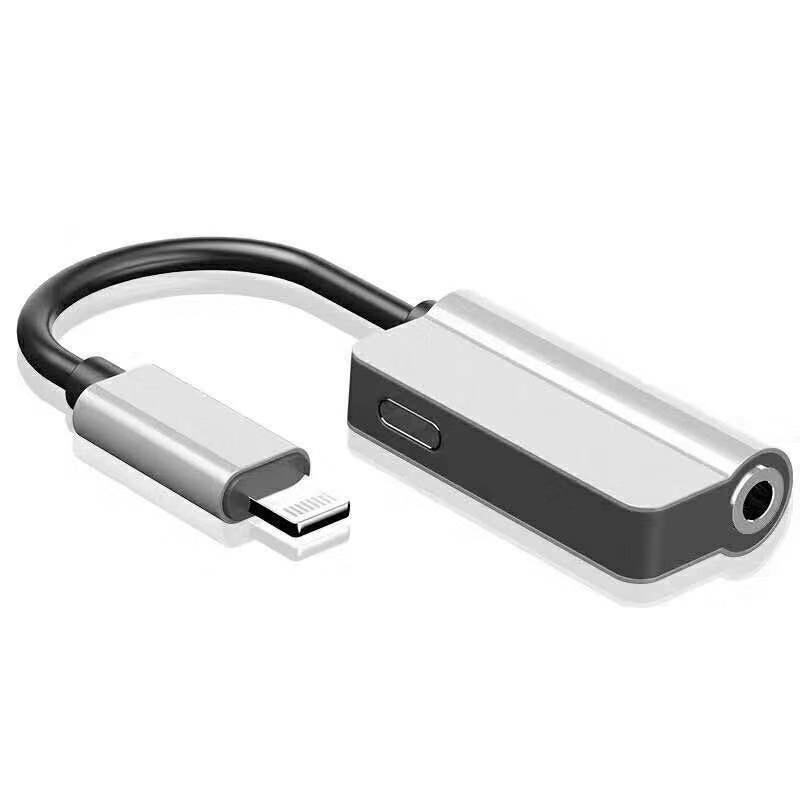 AUX-адаптер и зарядный кабель для iPhone 8/8 Plus (Адаптер для наушников+Зарядное устройство)