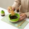 7-piece Set Ceramic Japanese Matcha Tea Set Food Grade With Strainer Spoon Match Bowl Safe Reusable Matcha Whisk Set