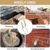 2Pcs Pointing Trowel Brick Jointer Bricklaying Tool for Pointing Mortar Cement Trowel Pointing Tool Finger Trowel Tuck
