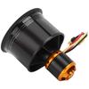 QX-Motor 50mm EDF 12-Blade Ducted Fan with QF2611-4600KV 3-4S Brushless Motor for RC Airplanes, CW, Durable, Long-Lasting Use