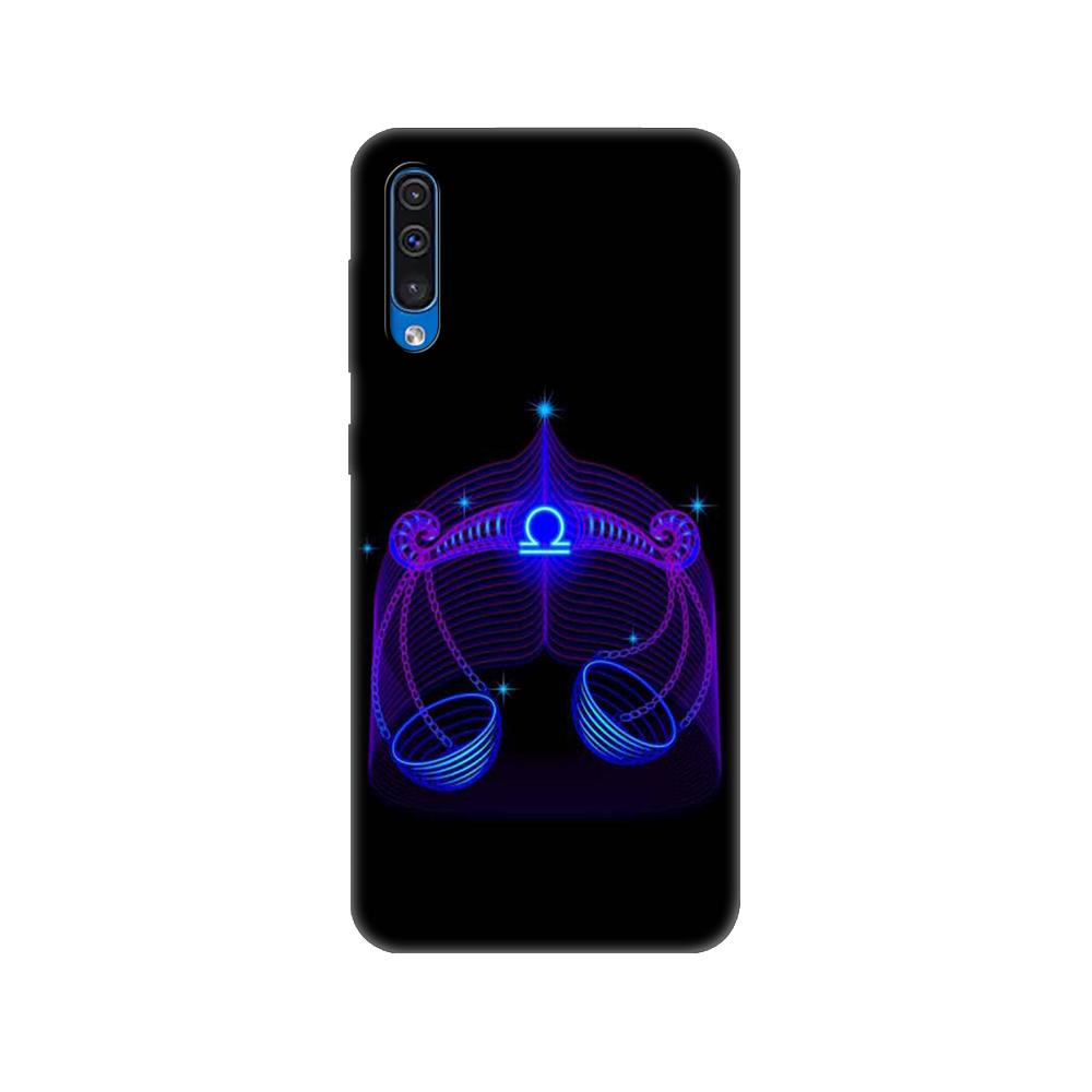 Черный чехол из ТПУ для Samsung Galaxy A50 50S A30S A10 A01 A11 A21S A31 A41 A51 A71 M21 M30S S10 LITE, чехол со знаками зодиака