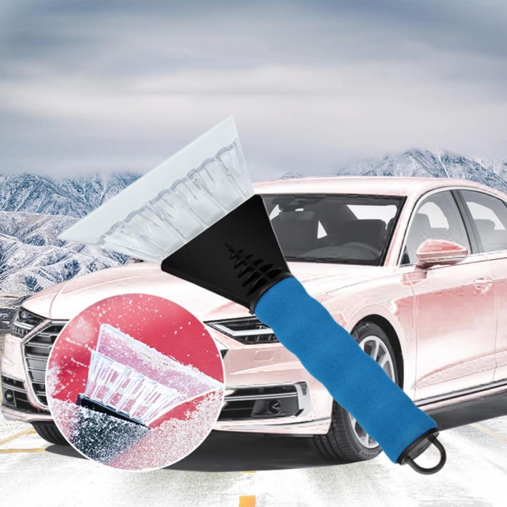 Telescopic Winter Snow Scraping Shovel Plastic Ice Scraper Hot Car Windscreen Snow Removal Shovel