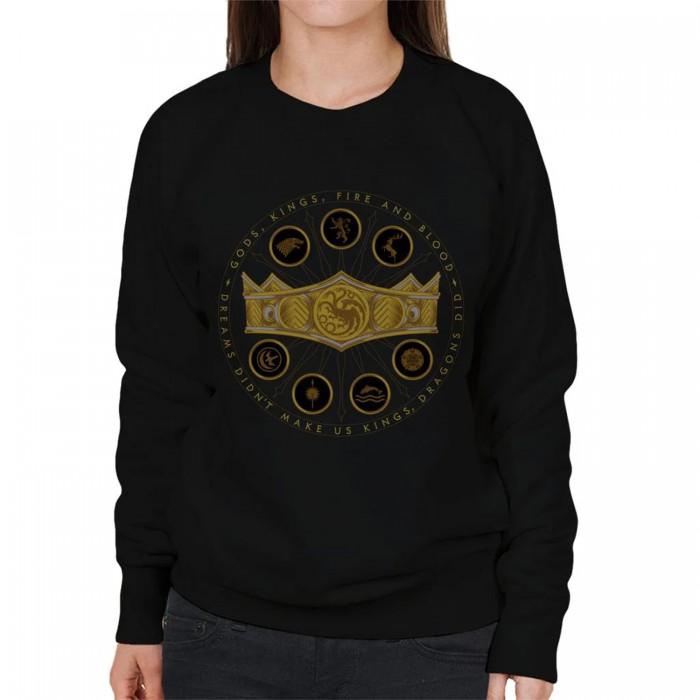 House Of The Dragon Womens/Ladies Don´t Make Dreams Sweatshirt
