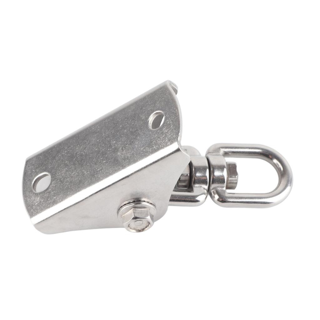 Комплект для подвешивания гамака, прочная вешалка для качелей из нержавеющей стали, вращающаяся на 360 градусов