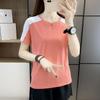 Quick-Drying and Breathable Short Sleeve T-Shirt for Women, UV-Protective Outdoor Sportswear