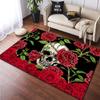 Halloween Full Skeleton Rug Living Room Bedroom Play Area Decorative Rugs Kids Crawl Non-Slip Home Decoration