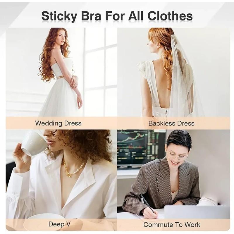 FINETOO Силиконовые палочки для сосков, невидимые бюстгальтеры без бретелек, бюстгальтер пуш-ап, дышащий клей, многоразовый бюстгальтер с подкладкой для груди