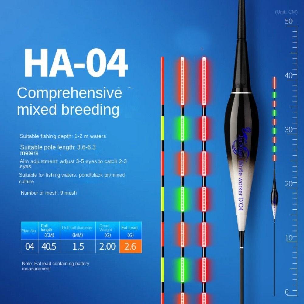 Buoy Strike Light Float Indicator Rock Fishing Floats 2024 Electronic Fishing Float Long Tail