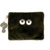 6846 Hollow Eyes Faux Fur Large Pouch Clutch Bag EU Crypted C 05 Tururuuu [Routeto] With-through Womens
