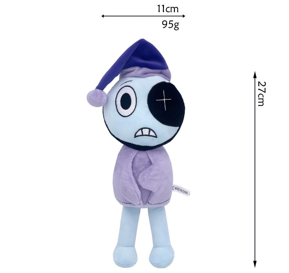 Cute Dandy World Plush Toys XMAS Game Pumpkin Stuffed Doll Birthday Holiday Gifts Toys for Room Decoration--