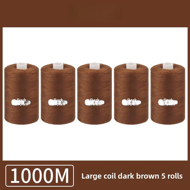 1000 ярдов ниток для бытового шитья: Полиэстер, цветная ручная работа, тонкая катушка