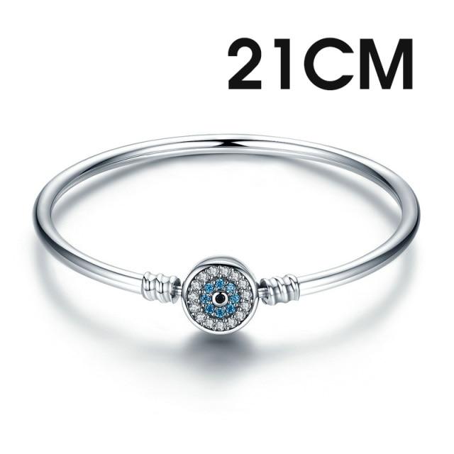 Браслеты из стерлингового серебра 925 пробы Pulseira со снежинками, браслеты из серебра 925 пробы в виде сердца и змеи, женский серебряный браслет для женщин, ювелирные изделия