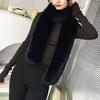 Scarf Women's Winter Extended Imitation Fur Fox Fur Collar Warm Shawl Plush Scarf Versatile Scarf